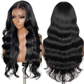 Perruque ondulée en cheveux humains sans colle avec dentelle frontale HD 13x4/13x6