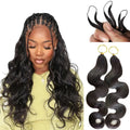 Extensions de cheveux humains au crochet Miracle Knots – Ondulation naturelle bohème