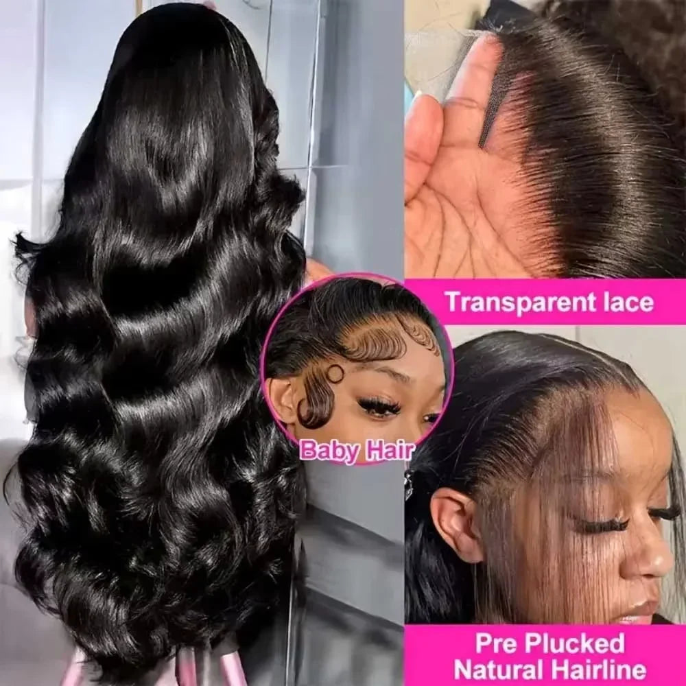 Body Wave HD Lace Front Wig 13x4 13x6 250% Density