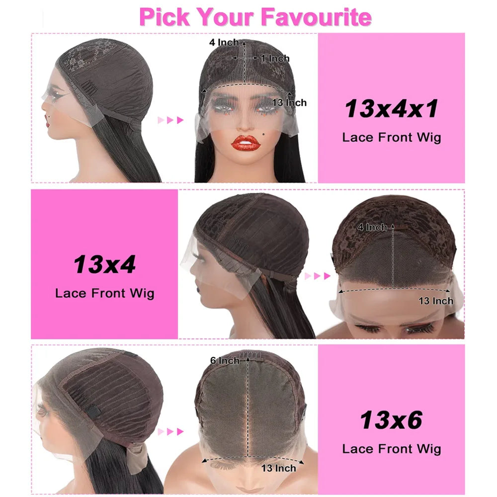 Honey Blonde Long Straight Synthetic Lace Front Wig