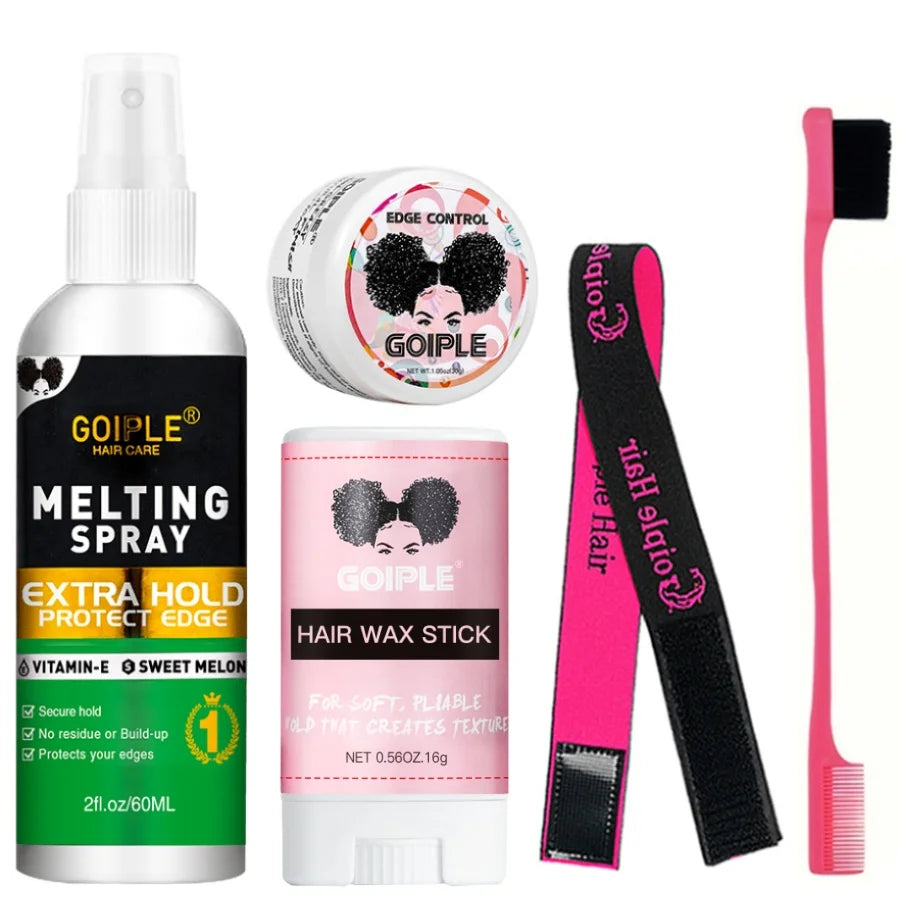 Beginners Lace Wig Styling Kit – Wax Stick, Edge Gel & Glue