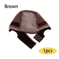 Non Slip Lace Wig Grip Cap with Ear Cutouts & Velcro