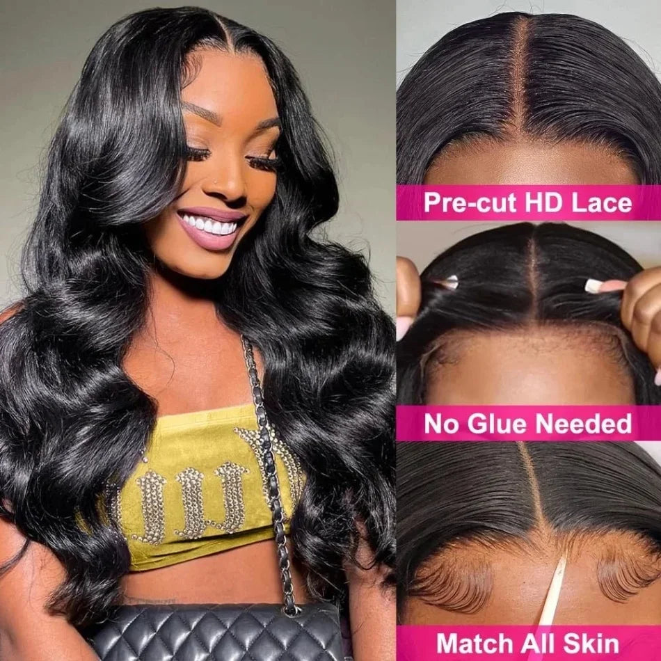 Perruque Body Wave Lace Front HD 13x4 13x6 Densité 250%