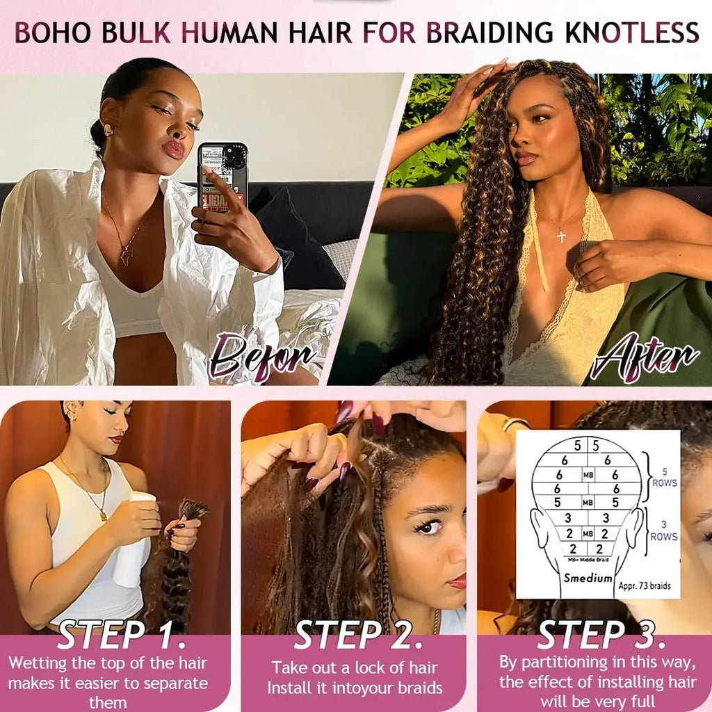 Honey Blonde Burmese Curly Human Hair Feather Crochet