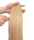 Extensions à clips en cheveux humains PU invisibles, 7 pièces, 110 g