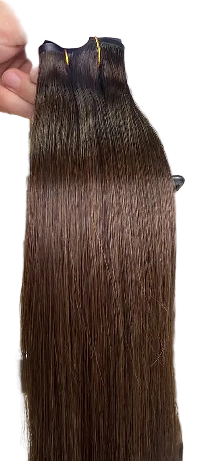 Seamless PU Clip In Human Hair Extensions 7pcs 110g