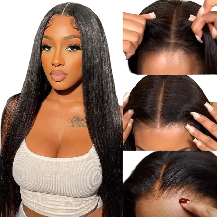 Wear and Go Glueless Straight 13x4 HD Lace Frontal Wig