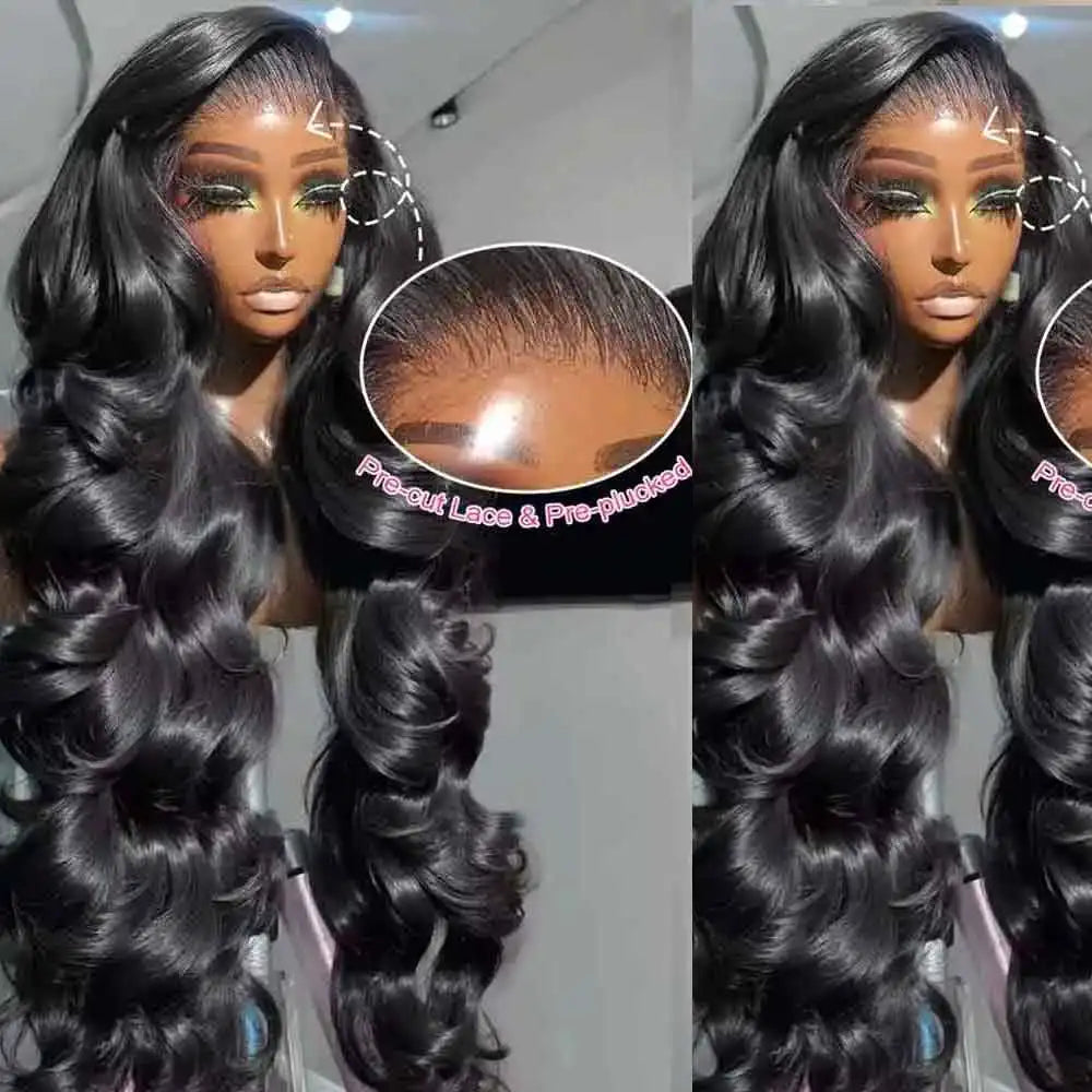 Body Wave 13x6 HD Lace Front Human Hair Wig